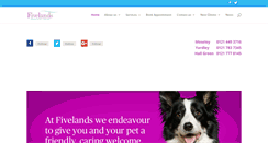 Desktop Screenshot of fivelands.com